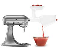 kitchenaid fruit & vegetable strainer set with food grinder attachment