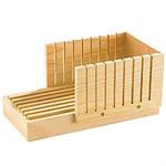 Harold Imports Wood Bread Slicer