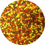 Mini Autumn Leaves Shaped Sprinkles
