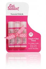 Sassie Stick Sugar Glue Sticks 3 Pack