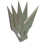 Stainless Steel Utility Knife Replacement Blades 5-pk.