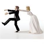 Oh No You Don't Wedding Cake Topper