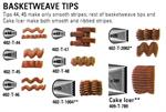 Basketweave Decorating Tips (sold Individually)