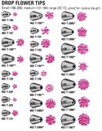 Drop Flower Decorating Tips (sold Individually)